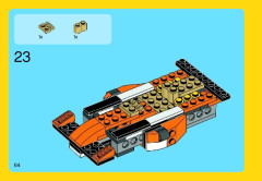 LEGO 31017 instructions page 64 – build guide