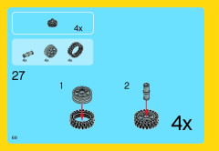 LEGO 31017 instructions page 68 – build guide