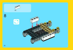 LEGO 31017 instructions page 10 – build guide