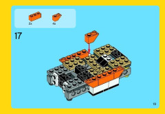 LEGO 31017 instructions page 19 – build guide