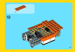 LEGO 31017 instructions page 21 – build guide
