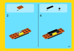 LEGO 31017 instructions page 23 – build guide