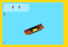 LEGO 31017 instructions page 24 – build guide