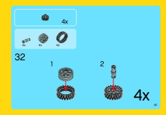 LEGO 31017 instructions page 41 – build guide