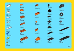 LEGO 31017 instructions page 43 – build guide