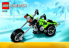 LEGO 31018 instructions page 1 – build guide