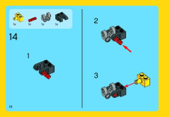 LEGO 31018 instructions page 16 – build guide