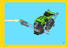 LEGO 31018 instructions page 31 – build guide