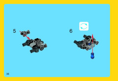 LEGO 31018 instructions page 36 – build guide