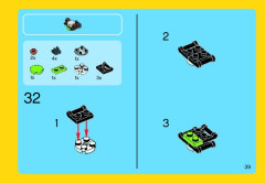 LEGO 31018 instructions page 39 – build guide