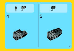LEGO 31018 instructions page 5 – build guide