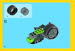 LEGO 31018 instructions page 12 – build guide
