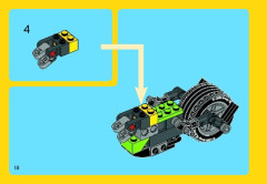 LEGO 31018 instructions page 18 – build guide
