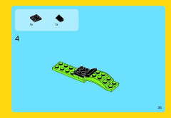 LEGO 31018 instructions page 35 – build guide