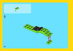 LEGO 31018 instructions page 36 – build guide