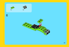 LEGO 31018 instructions page 37 – build guide