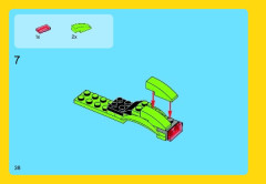 LEGO 31018 instructions page 38 – build guide