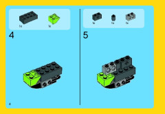 LEGO 31018 instructions page 4 – build guide
