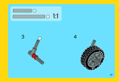 LEGO 31018 instructions page 47 – build guide