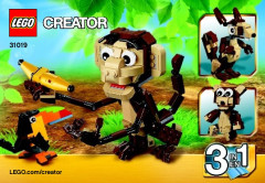 LEGO 31018 instructions page 54 – build guide