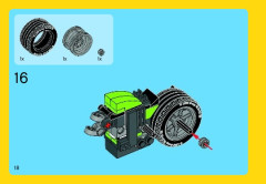 LEGO 31018 instructions page 18 – build guide