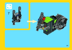LEGO 31018 instructions page 29 – build guide