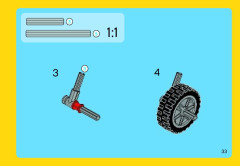 LEGO 31018 instructions page 33 – build guide