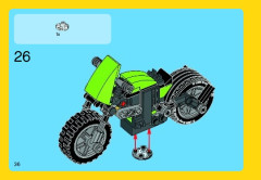 LEGO 31018 instructions page 36 – build guide