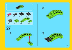 LEGO 31018 instructions page 37 – build guide