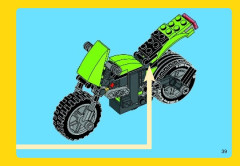 LEGO 31018 instructions page 39 – build guide