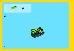 LEGO 31018 instructions page 4 – build guide