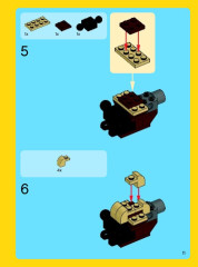 LEGO 31019 instructions page 11 – build guide
