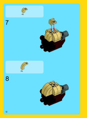 LEGO 31019 instructions page 12 – build guide