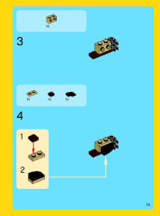 LEGO 31019 instructions page 15 – build guide