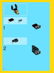 LEGO 31019 instructions page 2 – build guide