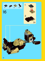 LEGO 31019 instructions page 22 – build guide