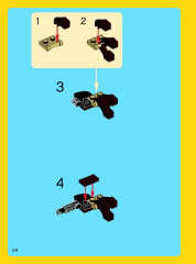 LEGO 31019 instructions page 24 – build guide