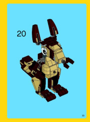 LEGO 31019 instructions page 35 – build guide