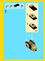 LEGO 31019 instructions page 5 – build guide