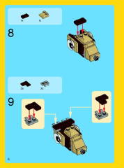 LEGO 31019 instructions page 6 – build guide