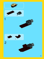 LEGO 31019 instructions page 15 – build guide