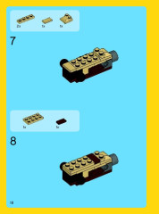 LEGO 31019 instructions page 18 – build guide