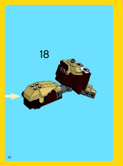 LEGO 31019 instructions page 20 – build guide