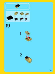 LEGO 31019 instructions page 21 – build guide