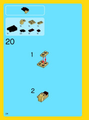 LEGO 31019 instructions page 24 – build guide