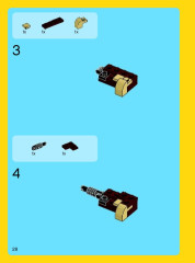 LEGO 31019 instructions page 28 – build guide