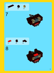 LEGO 31019 instructions page 5 – build guide