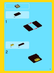LEGO 31019 instructions page 9 – build guide