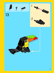 LEGO 31019 instructions page 11 – build guide