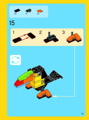 LEGO 31019 instructions page 13 – build guide